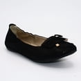thumbnail image 2 of Women's Flat Ballet with Knotted Bow - 1936 Boutique Shoes Style 811-102, 2 of 25