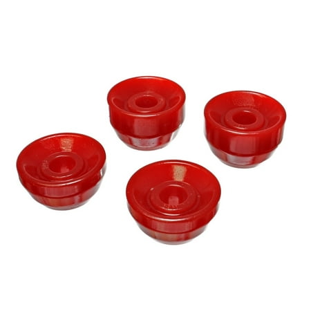 Accord Bushings - Energy Suspension 90-97 Honda Accord/Odyssey / 92-96 Honda Prelude Red Front Strut Rod Bushing Set