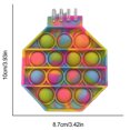 thumbnail image 2 of Push Bubble Octagonal Notebook Extrusión De Silicona Suave Bloc De Notas De Burbujas Juguete De Descompresión Eigraketly FN006578-02, 2 of 5