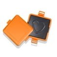 thumbnail image 2 of Microwave Toaster, Non Stick Microwave  Maker with Heart Pattern, Grilled Cheese  Maker Toastie Maker for Bread Grilled Meat, 2 of 7