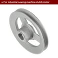 thumbnail image 4 of Uxcell Industrial Sewing Machine Clutch Motor Pulley 15mm Inner 100mm Dia Aluminum Electric Transfer Wheel Pulley, 4 of 5