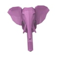 thumbnail image 3 of Colgador de llaves, ropa decorativa, toalla, sombrero, gancho, bolso, armario, chaquetas, baño Elefante rosa, 3 of 9