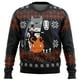 thumbnail image 4 of Otoño e invierno Ropa de Año Nuevo Sin rostro y hollín Sprites El viaje de Chihiro Studio Ghibli Suéter navideño Jersey de Papá Noel, 4 of 4