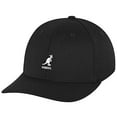 thumbnail image 2 of KANGOL Wool Flexfit Baseball Cap Hat 8650BC - Black, 2 of 3