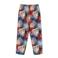 thumbnail image 5 of Xecao Hawaiian Style Women's Straight Lounge Pajama Pants: The Epitome of Relaxed Sleepwear, 5 of 9