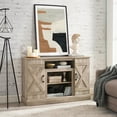thumbnail image 5 of Resenkos Entertainment TV Stand,Entertainment CenterFarmhouse Classic Media TV Stand Antique Entertainment Console for TV up to 50", Ashland Pine, 5 of 9