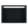 thumbnail image 5 of Ariel Stafford 30 In. Rectangule Sink Vanity With 1.5 In. Carrara White Quartz Countertop In Midnight Blue, 5 of 8