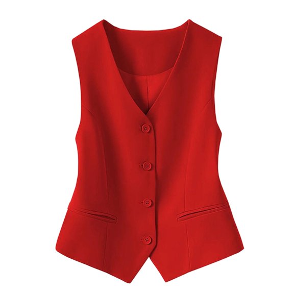 LPKRT Women Purple Crop Vest Cardigan - Slim Fit Sleeveless Jacket, Casual Layering Top(RD1-3XL)