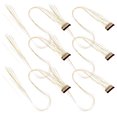 thumbnail image 4 of 6pcs Tinsel Tinsel Extensions Kit Tinsel Fairy Hairlip en extensiones de cabello con brillo, 4 of 8