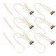 thumbnail image 4 of 6pcs Tinsel Tinsel Extensions Kit Tinsel Fairy Hairlip en extensiones de cabello con brillo, 4 of 8