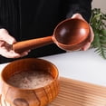 thumbnail image 5 of ZHaobin Wooden Large Soup Scoops Long Handle Cooking Scoop JapaneseStyle Kitchen Cooking Durables Spoon Ladle Tableware Kitchen Tools (24×4.5cm), 5 of 6