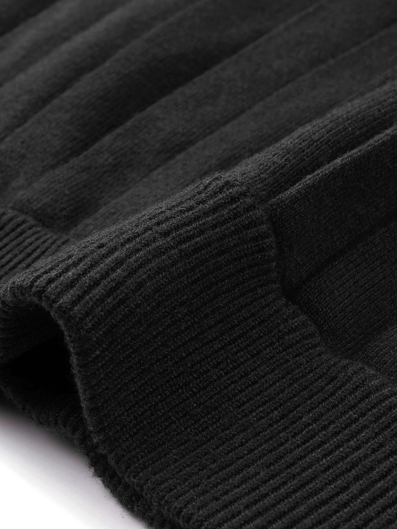 DARING DIVA Women's Pleated Knit Skirt High Waist A-Line Mini Skirts M Black