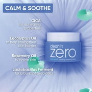 BANILA CO Clean it Zero Calming Cleansing Balm - Korean Makeup Remover for Sensitive Skin - Vegan & Made with Centella Asiatica + Madecassoside - 100ml/3.38 fl oz