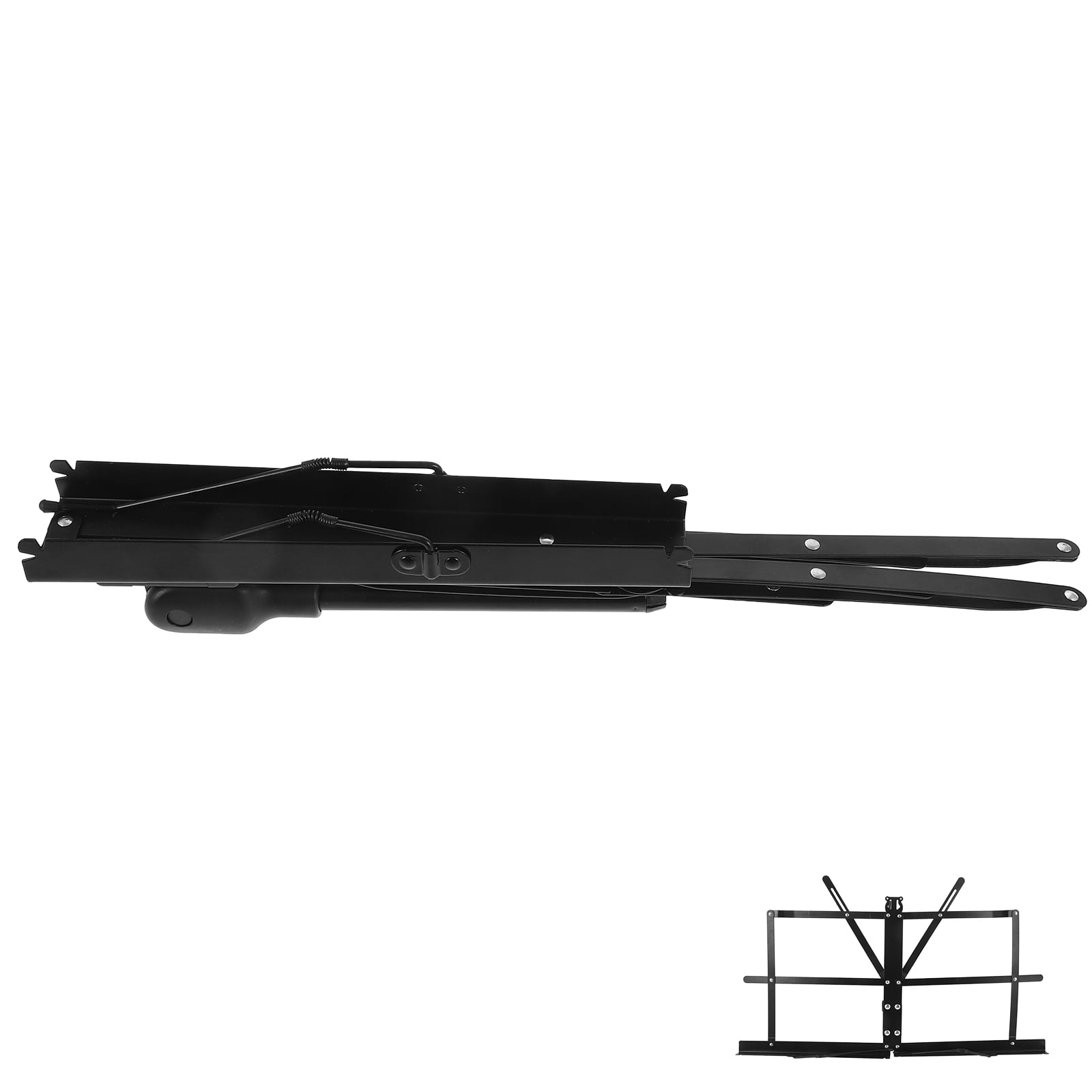 WHAMVOX Foldable Music Sheet Stand Sturdy Iron Document Holder for Kitchen Use .5 x 8.3 inches
