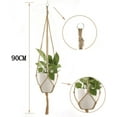 thumbnail image 2 of Odies 2 Pack 35 Inches Plant Hanger Flower Pot Plant Holder for Indoor Outdoor Decorations,Small, 4 Legs, 2 of 6