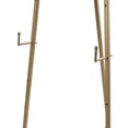 thumbnail image 5 of DecMode 22" x 66" Gold Metal Tall Adjustable Floor 3 Tier Easel with Circular Ring Top, 1-Piece, 5 of 14