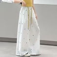 thumbnail image 5 of CONROSES Girls Baggy Pants Wide Leg Casual Pants for Girls Lightweight Solid Elastic Waist Leisure Jogger Pants With Pockets, 5 of 8