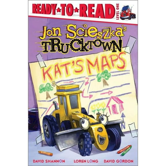Jon Scieszka's Trucktown: Kat's Maps : Ready-to-Read Level 1 (Paperback)