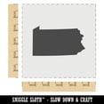 thumbnail image 2 of Pennsylvania State Silhouette DIY Cookie Wall Craft Stencil - 5.5 Inch, 2 of 5