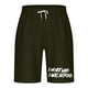 thumbnail image 3 of Mens Casual Shorts Lace-Up Elástico Cintura Bolsillo Ejercicio Fitness Hogar Pantalones de Media Longitud para Diario, 3 of 4
