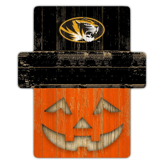 Missouri Tigers 12" x 12" Jack-O-Lantern Display