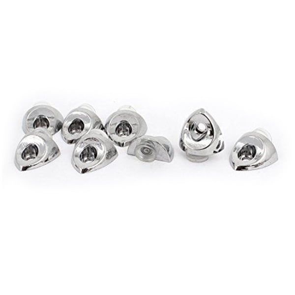 8pcs en Acier Inoxydable Plateau de Fixation Clip Support Ventouse