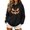 d_Black, variant on Halloween Hoodies for Women Graphic Printed Long Sleeved Hooded Pullover Shirts Fall Funny Long Sleeve Loose Sweatshirt with Pockets