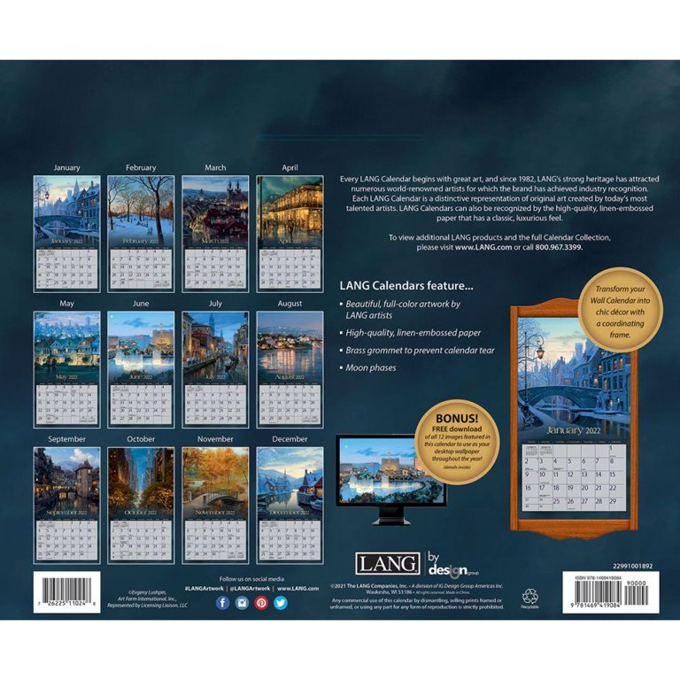 Around The World 2022 Wall Calendar - Walmart.com around-the-world-2022-wall-calendar-walmart-com
