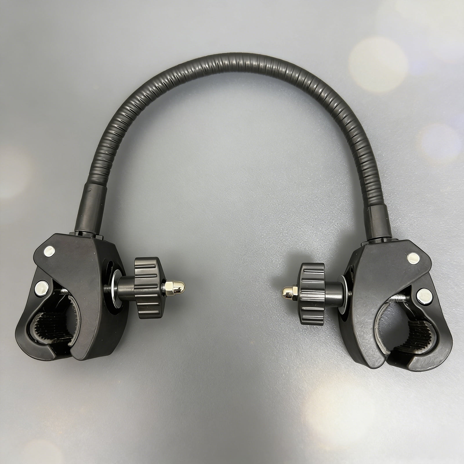 Adjustable Microphone Holder Clamp Gooseneck Arm Clip for Music Recording Equipment and Live Broadcast Accessories
