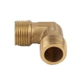 thumbnail image 1 of Senjay Raccords de Compresseur d'Air Coudé de Raccordement de Soupape de Contrôle de Pompe à Angle Droit G3/8, Raccords de Tuyauterie en Laiton, Coude de Compresseur d'Air, 1 of 8