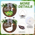 thumbnail image 6 of Wooden Goose Welcome Door Sign Front Door decor with interchangeable Welcome Sign Set of 13 Swapable Seasonal Tags Rustic decorations for Home Farmhouse Outdoor decor Porch, 6 of 9