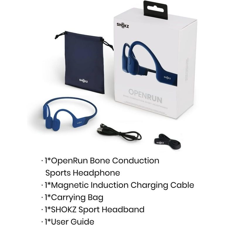 SHOKZ OpenRun (AfterShokz Aeropex) - Open-Ear Bluetooth Bone