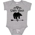 thumbnail image 3 of Inktastic Sister Bear Native Arrow Girls Baby Bodysuit, 3 of 5