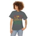 thumbnail image 4 of I'm Black Unisex Heavy Cotton Tee, 4 of 9