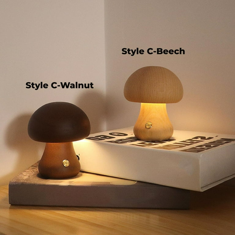 Portable Mushroom Lamp (Includes LED Light Bulb) Green - Room Essentials™