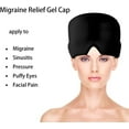 thumbnail image 2 of For migraine, headache and migraine relief ice cap (black), 2 of 5