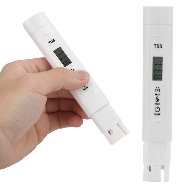 Probador De Agua, Herramienta De Prueba De Agua 0-9999 Ppm Pluma De Prueba TDS Pantalla LED Para Laboratorios De Plantas De Agua Para Piscinas Para Centros De Control