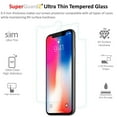 thumbnail image 3 of For iPhone X / iPhone 10 Year Edition - SuperGuardZ FULL BODY [Front + Back] Tempered Glass Screen Protector, 9H, Anti-Scratch, Anti-Bubble, Anti-Fingerprint, 3 of 4