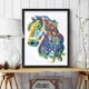 thumbnail image 3 of Pintura De Filigrana De Papel De Caballo De 20 Pulgadas, Decoración De Pared Artesanal Diy Hecha A Mano, Decoración Del Hogar Eigraketly HA037817-00, 3 of 6