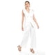 thumbnail image 5 of Set de lino sin mangas Roman Fashion /Juvenil, 0210 (Blanco) blanco EG, 5 of 6