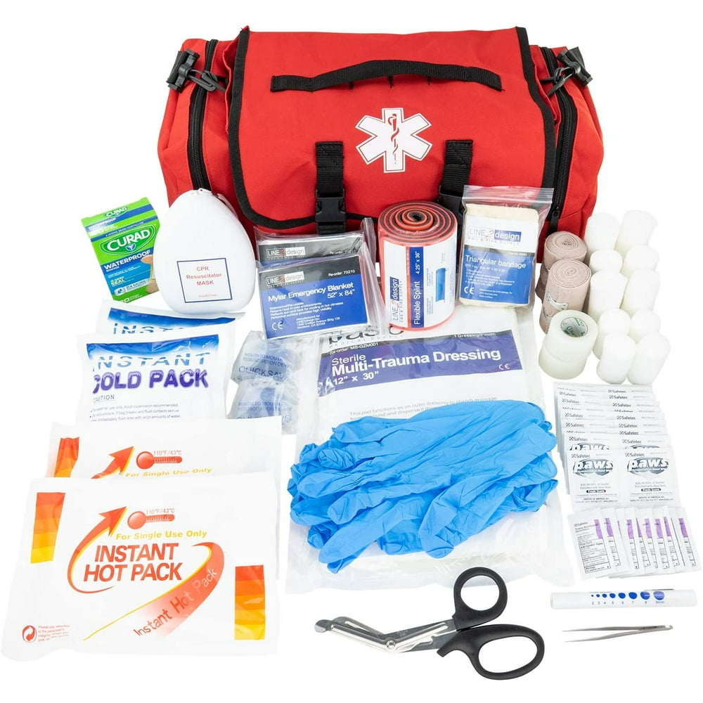LINE2design EMS, Emergency Fire Responder Rescue Trauma First Aid Kit