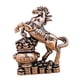 thumbnail image 1 of Figura de caballo en miniatura, decoración Feng Shui, adorno de mesa, estatua de latón para escritorio Estilo D, 1 of 9