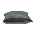 thumbnail image 5 of Parkland Collection Garnet Charcoal Solid Throw Pillow, 5 of 5