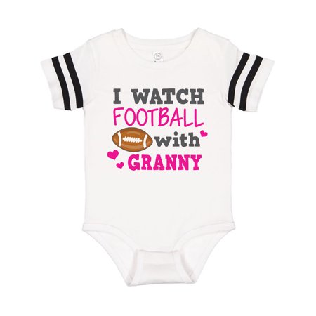 

Inktastic I Watch Football with My Granny Gift Baby Girl Bodysuit