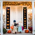 thumbnail image 2 of 1 Pair Halloween Porch Sign Festival Decorative Hanging Banner Porch Banner, 2 of 7