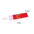 thumbnail image 5 of Hyasfey Soccer Captain Armband Nylon Elastic Adjustable Basketball Captain Armband Outdoor Football Player Band for Youth And Adult, 5 of 7