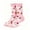 #01 Light pink 【Mix, Match & Rotate: Stock Up on Daily Colors】, variant on Funny Halloween Crew Socks, Skeleton Pumpkin Pattern Socks, Stretchy Comfort Halloween Socks, Funny Spooky Novelty Socks, Halloween Gift | TruHer,Multicolour Free Size