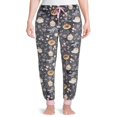thumbnail image 1 of CHOK Pantalon de Sommeil à Revers pour Femmes, 1 of 5