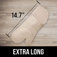 thumbnail image 2 of Manoplas De Horno De Silicona Sin Bpa, Ultra Resistentes Al Calor Hasta 500 F - Manoplas De Horno Con Forro De Algodón Grueso - Agarraderas Largas Antideslizantes Para Ollas Guantes Flexibles Para Hor, 2 of 5