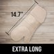 thumbnail image 2 of Manoplas De Horno De Silicona Sin Bpa, Ultra Resistentes Al Calor Hasta 500 F - Manoplas De Horno Con Forro De Algodón Grueso - Agarraderas Largas Antideslizantes Para Ollas Guantes Flexibles Para Hor, 2 of 5